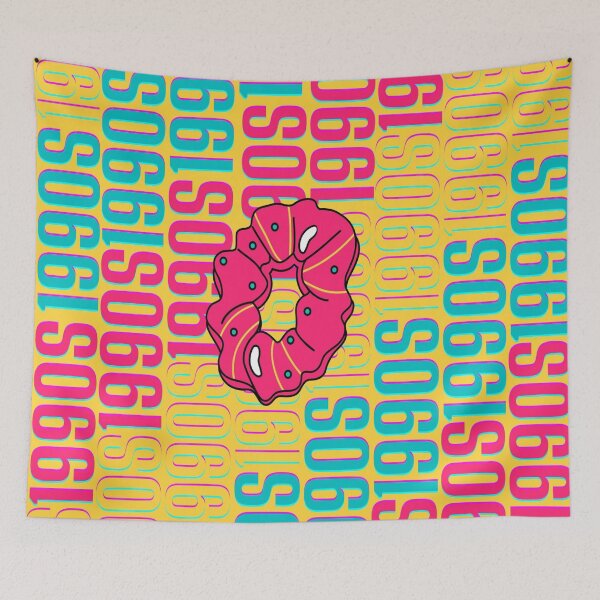 Item preview, 1990s retro design 16 - OG Yellow Background designed and sold by PunjabanJatti.