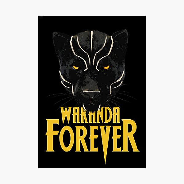 Wakanda Forever Photographic Print