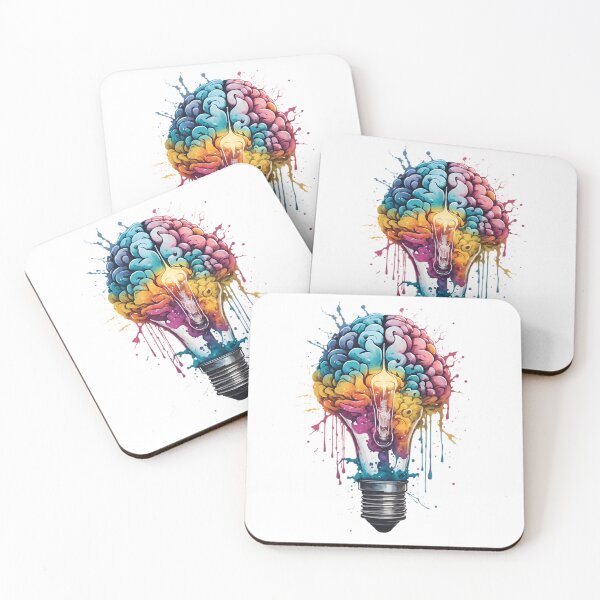 Item preview, Brain light bulb. designed and sold by BartekBieda.