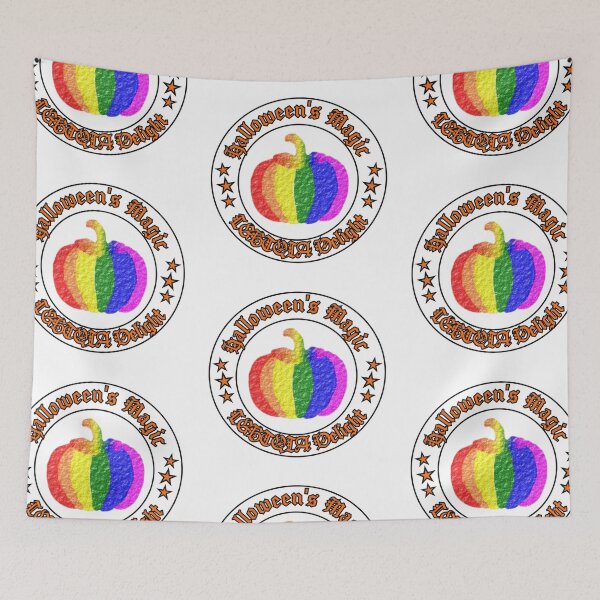 Item preview, Halloween's Magic: LGBTQIA Delight  designed and sold by Rajasekar.