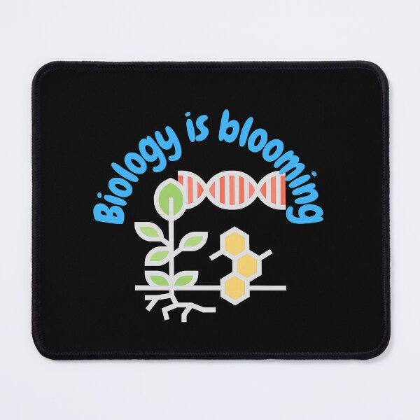 Item preview, Biology is blooming, biology and botany pun designed and sold by NoetherSym.