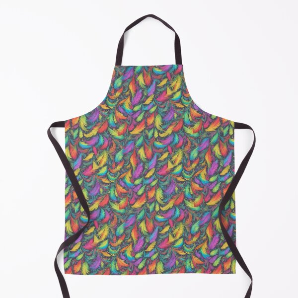 Item preview, Radiant Plumes - Rainbow Feathers Pattern designed and sold by DimHel2.