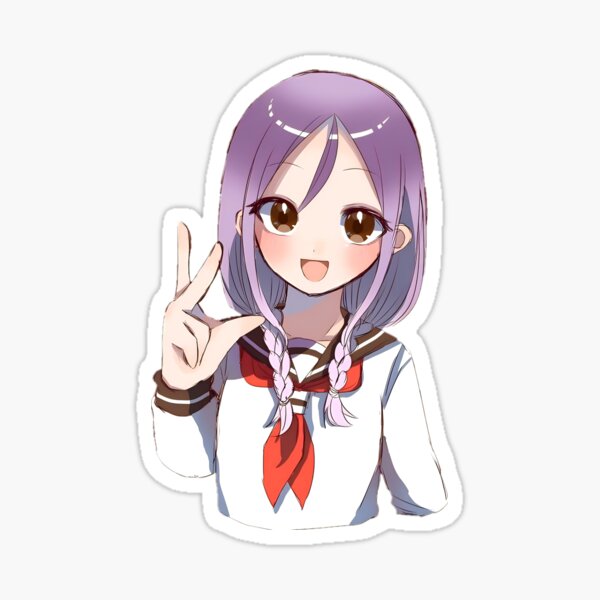 Soredemo Ayumu wa Yosetekuru - Yaotome Urushi Sticker by Jen0v