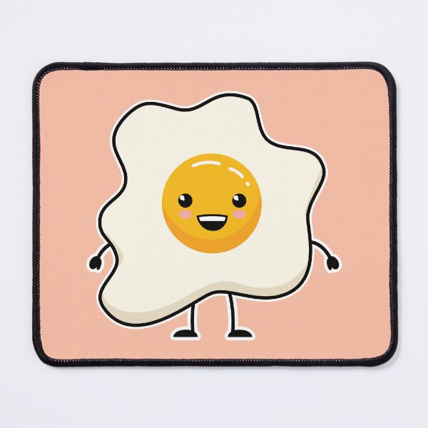 Item preview, Kawaii Egg: Best Friends Forever (with the Bacon) designed and sold by Happy Puppy Print On Demand.