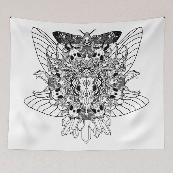Item preview, Animal Skull Mandala designed and sold by BrittanySalay.