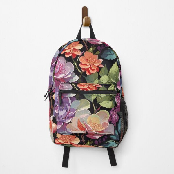 Item preview, Whimsical Watercolor Dark Floral Hydrangea Pattern #30 designed and sold by Rae-SunshineArt.