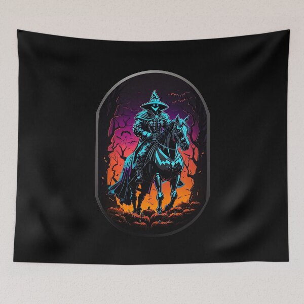 Item preview, Halloween Horseman With Pumkin, Halloween Horror Night 2023 designed and sold by Desfix.