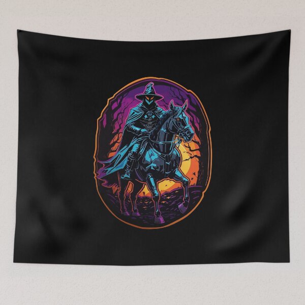 Item preview, Halloween Horseman With Pumkin, Halloween Horror Night 2023 designed and sold by Desfix.