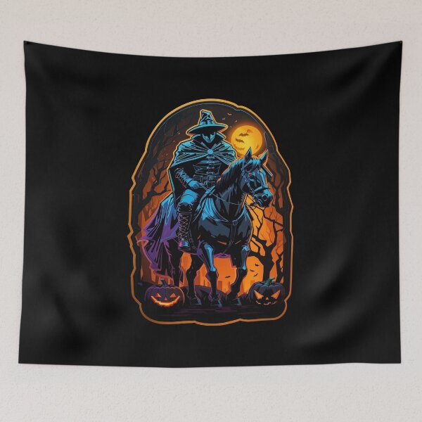 Item preview, Halloween Horseman With Pumkin, Halloween Horror Night 2023 designed and sold by Desfix.