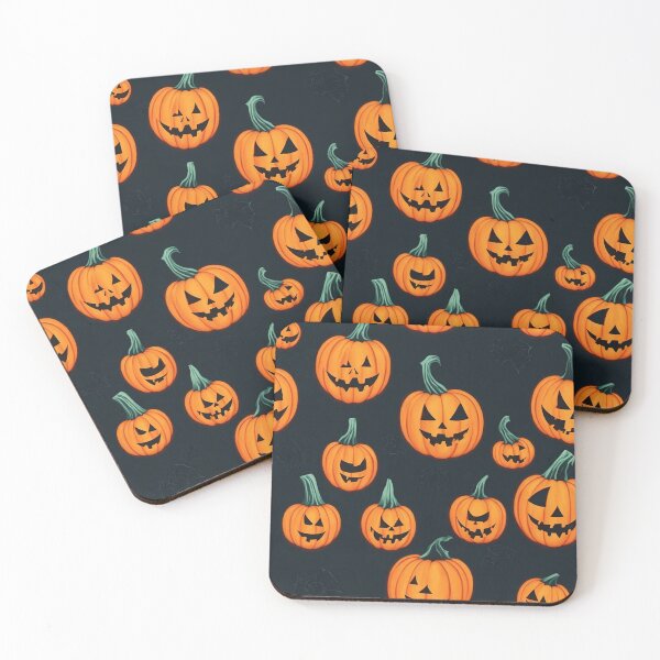 Item preview, Halloween pumpkin pattern, spooky atmosphere designed and sold by CoolPixels.