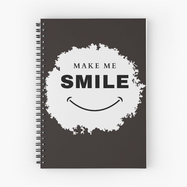 Item preview, Black and White Simple 'Make Me Smile'  designed and sold by Artistic Designs ⭐⭐⭐⭐⭐.