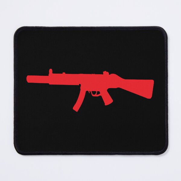 Item preview, MP5SD Red/Black Profile designed and sold by Jonathan Lundkvist.