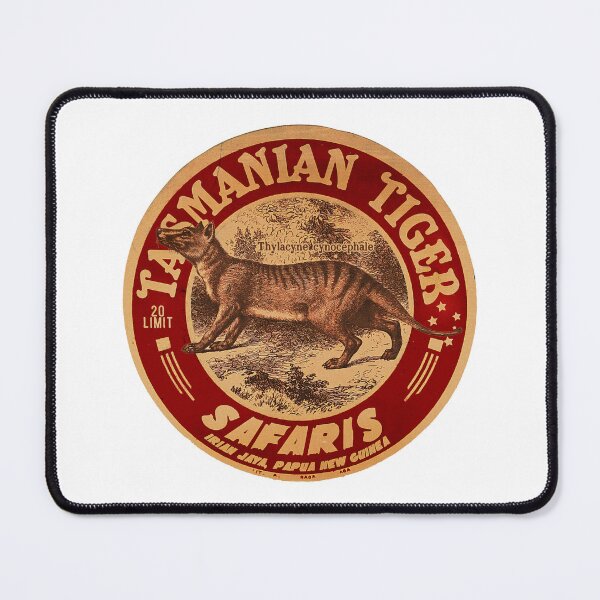 Item preview, Vintage Tasmanian Tiger Safari designed and sold by Kujo Dangerous Vintage.
