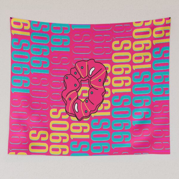 Item preview, 1990s retro design 16 - OG pink Background designed and sold by PunjabanJatti.