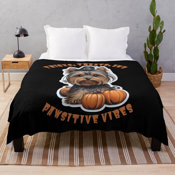Item preview, Halloween Magic: Yorkie in Witch Hat Tricks, Treats, and Pawsitive Vibes designed and sold by byaz3.