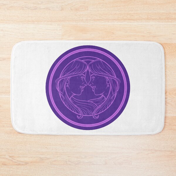 Item preview, Gemini Purple Pink designed and sold by MysticZodiac.