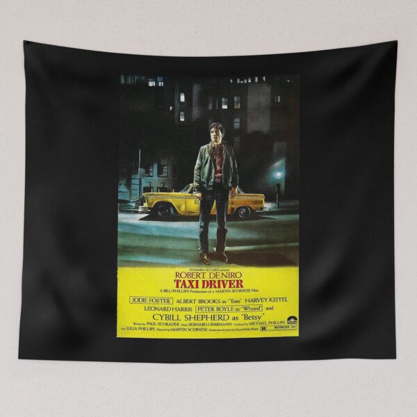 Item preview, Taxi Driver - Movie Poster of the 1976 American Neo-Noir Psychological Drama Thriller Film designed and sold by StyleSellersWa.