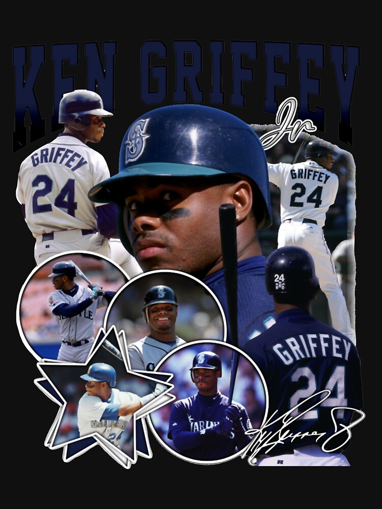 KEN GRIFFEY JR VINTAGE Essential T-Shirt for Sale by romboshirt