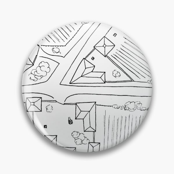 Item preview, Arney hand drawn map designed and sold by AidanColyer.