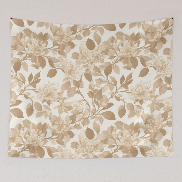 Item preview, Floral surface pattern, intricate blossoms, leaves designed and sold by CoolPixels.