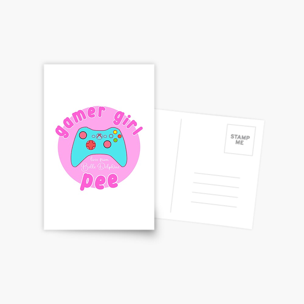 Gamer Girl Pee! | Postcard