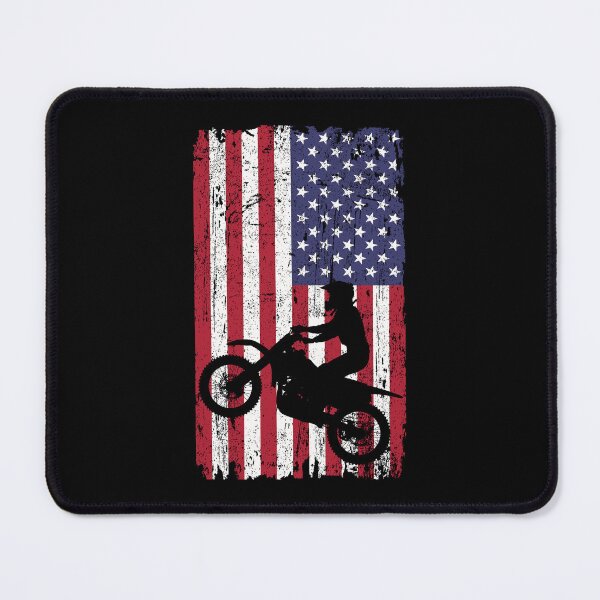 Item preview, Dirt Bike American Flag Motocross Biker 4th of July designed and sold by jingdomdesgine.