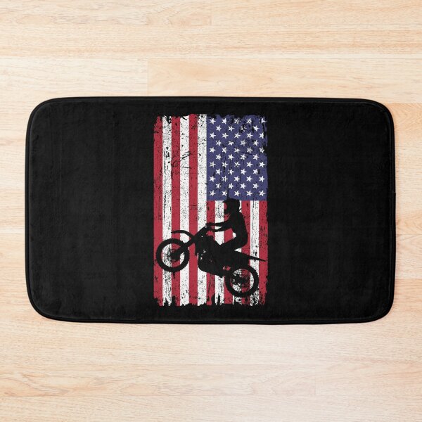 Item preview, Dirt Bike American Flag Motocross Biker 4th of July  designed and sold by jingdomdesgine.