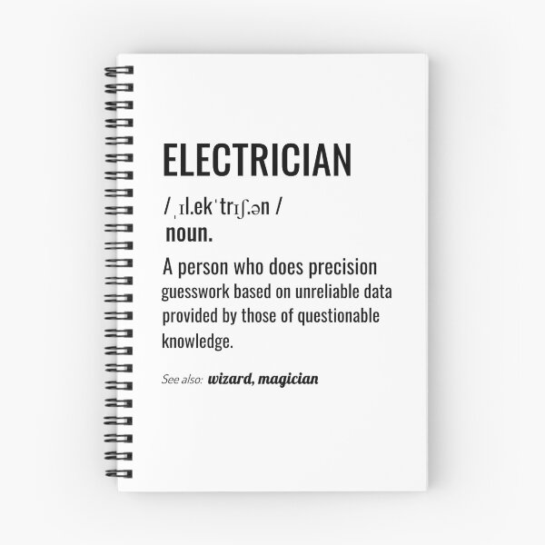 Item preview, Electrician Definition designed and sold by Maindy.