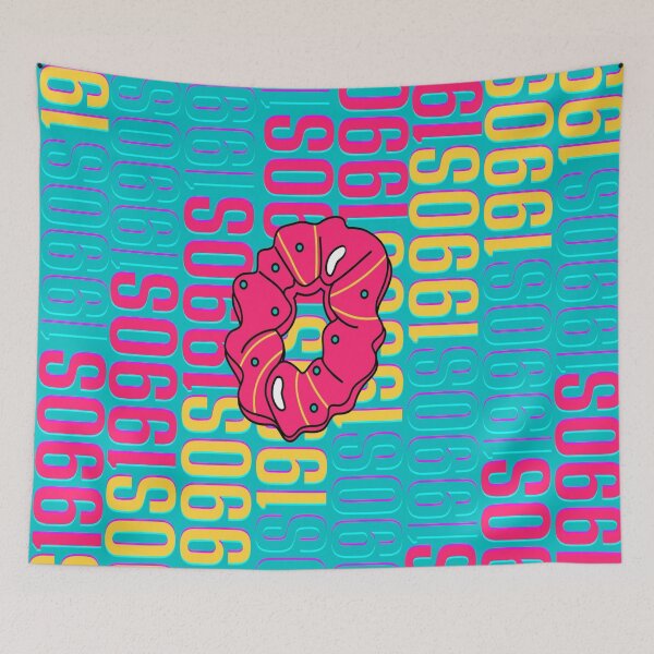 Item preview, 1990s retro design 16 - OG Blue Background designed and sold by PunjabanJatti.