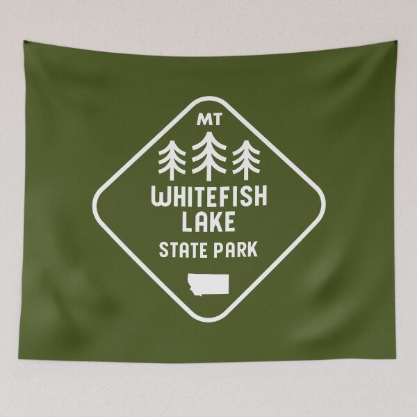 Item preview, Whitefish Lake State Park Montana designed and sold by bivenart.