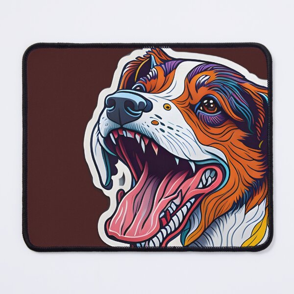 Item preview, Canine Fury: Hilarious Doggo Anger Art designed and sold by FashionRex.