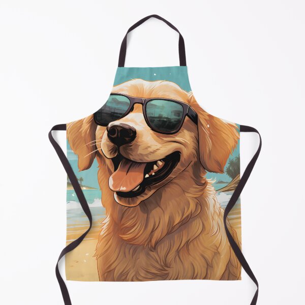 Item preview, Golden Retriever Wearing Sunglasses designed and sold by ARTficiallyAnon.