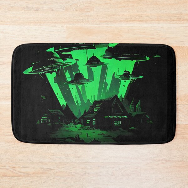 Item preview, Alien Invasion! Massive UFO Attack designed and sold by HideTheInsanity.