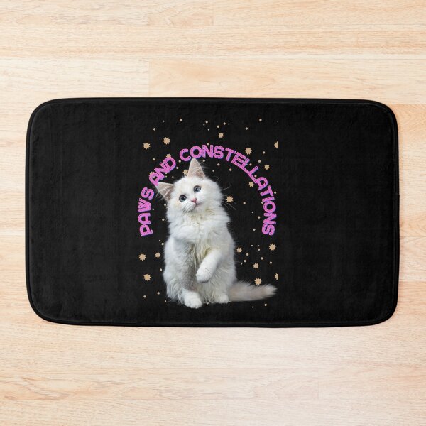 Item preview, Paws and Constellations designed and sold by CuteCatsCoffee.