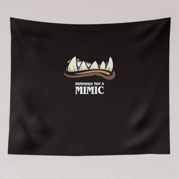 Item preview, Definitely Not A Mimic Tabletop RPG Gaming designed and sold by BirgittFricke.