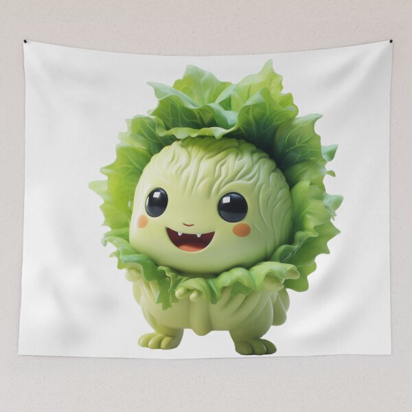 Item preview, Happy Lettuce Buddy designed and sold by CuteopiaGallery.