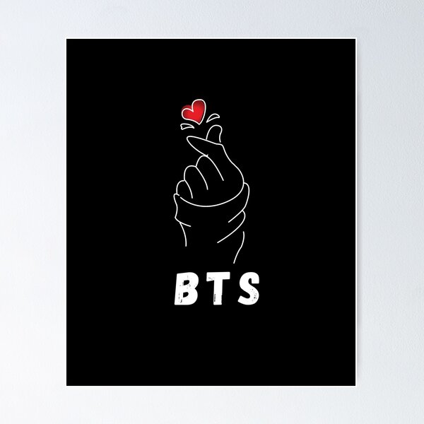 BTS HEART KPOP- Neon Sign – Customising Gifts