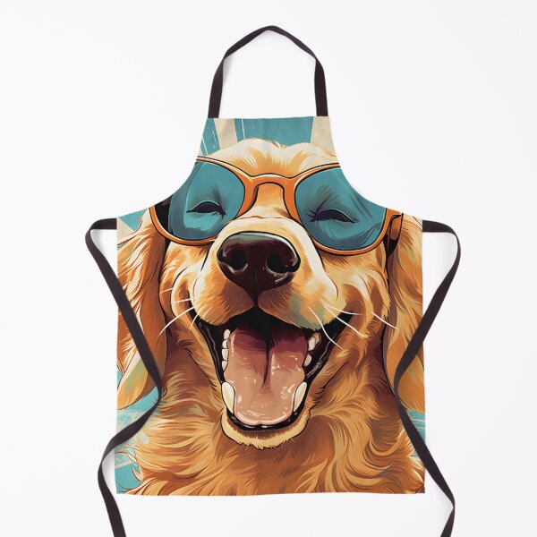 Item preview, Golden Retriever Wearing Sunglasses designed and sold by ARTficiallyAnon.
