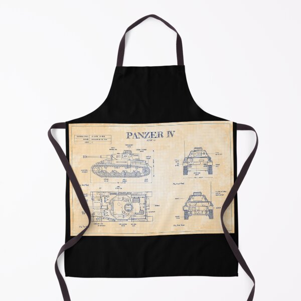Item preview, Panzer Tank (Old Blue Grid) designed and sold by BGALAXY.