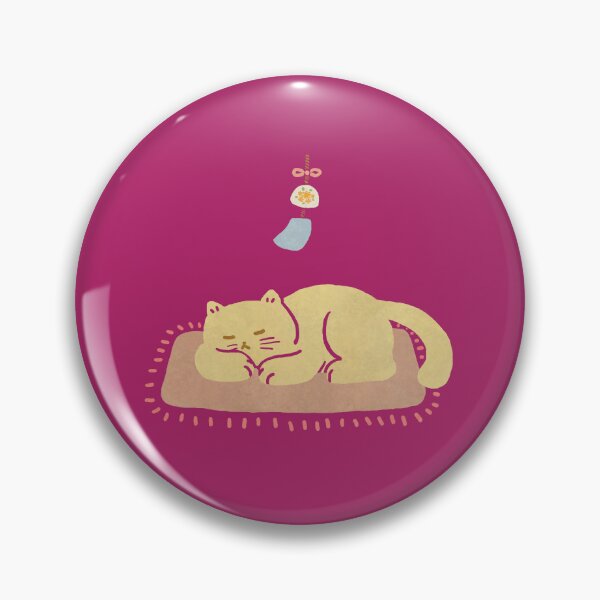 Item preview, Cat on a lunch break under the wind chimes designed and sold by iriafung.