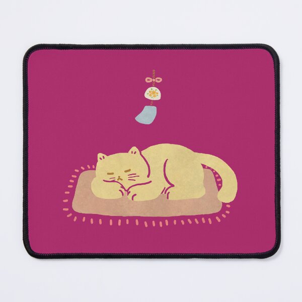 Item preview, Cat on a lunch break under the wind chimes designed and sold by iriafung.