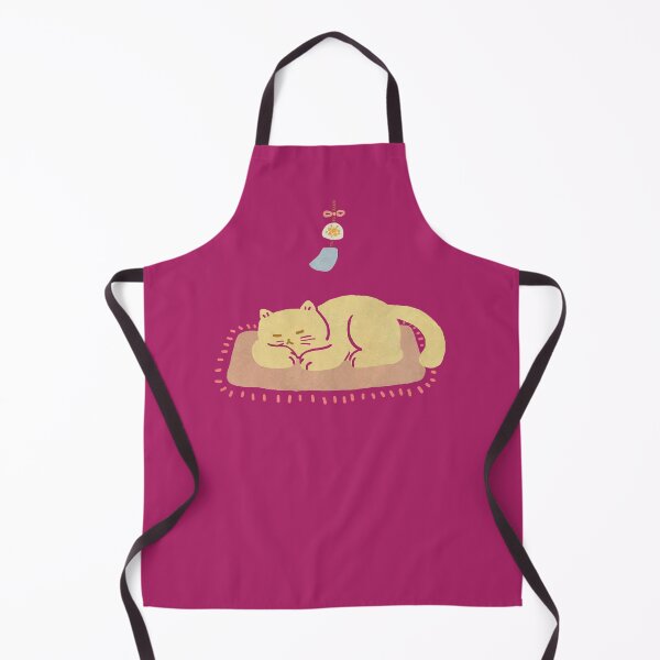 Item preview, Cat on a lunch break under the wind chimes designed and sold by iriafung.