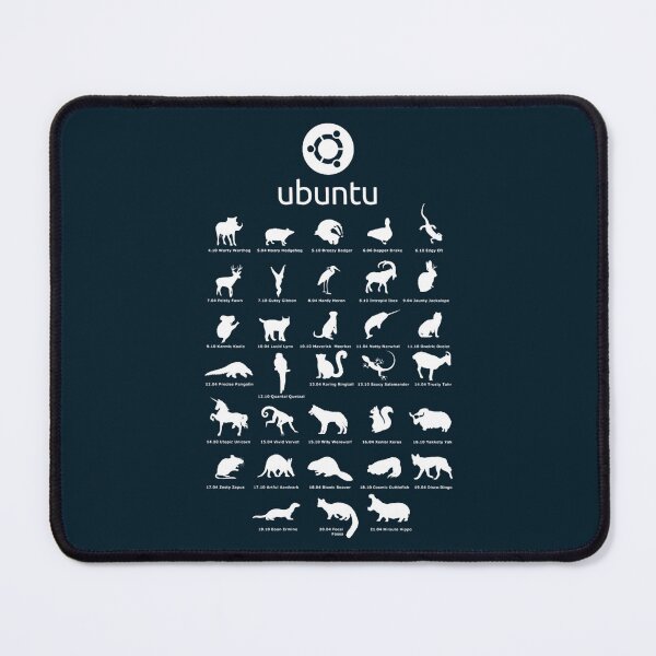 Item preview, ubuntu linux releases pets fan art white 2021 new designed and sold by JeremiahBe.