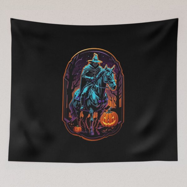 Item preview, Halloween Horseman With Pumkin, Halloween Horror Night 2023 designed and sold by Desfix.