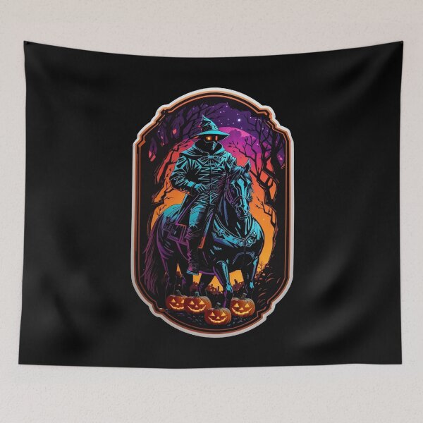Item preview, Halloween Horseman With Pumkin, Halloween Horror Night 2023 designed and sold by Desfix.