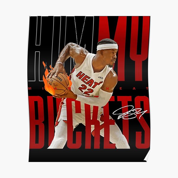 Jimmy Butler #22 Miami Heat Basketball Art Home Decor - POSTER