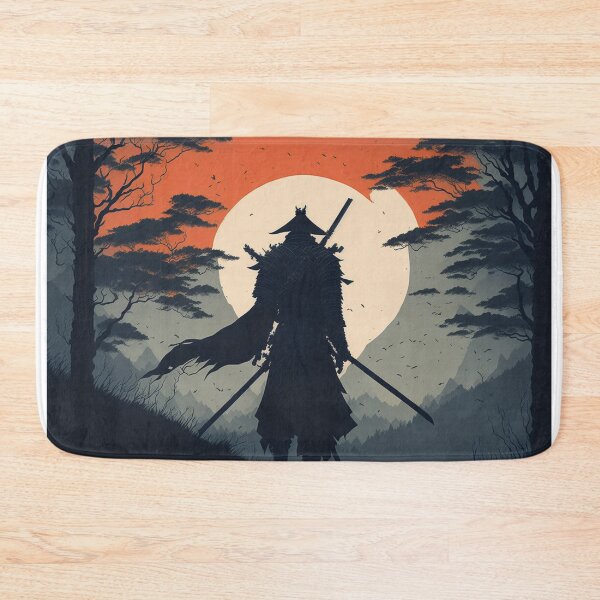 Item preview, Samurai Shadows: A Japanese-Inspired Illustration designed and sold by RedArtG09.