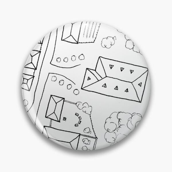 Item preview, Mapa dibujado a mano de Old Stone Estate designed and sold by AidanColyer.