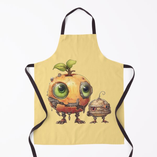Item preview, Dystopian Steampunk Peach Fruit Face designed and sold by The Bla in My Brain.