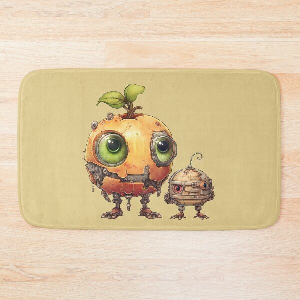 Item preview, Dystopian Steampunk Peach Fruit Face designed and sold by The Bla in My Brain.